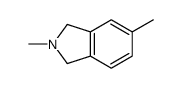 1H-Isoindole,2,3-dihydro-2,5-dimethyl-(9CI)结构式