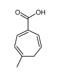 1,3,6-Cycloheptatriene-1-carboxylicacid,4-methyl-(8CI)结构式