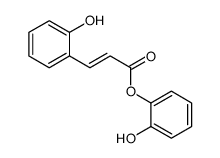 (2-hydroxyphenyl) 3-(2-hydroxyphenyl)prop-2-enoate结构式