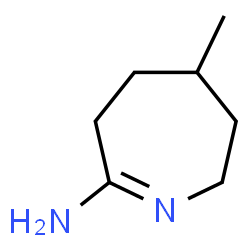 2H-Azepin-7-amine,3,4,5,6-tetrahydro-4-methyl-(9CI) structure