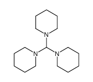 1-[di(piperidin-1-yl)methyl]piperidine Structure