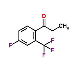 4-Fluoro-2-(trifluoromethyl)propiophenone structure