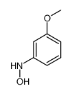 N-(3-methoxyphenyl)hydroxylamine Structure