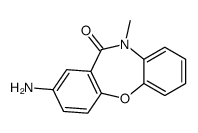 8-amino-5-methylbenzo[b][1,4]benzoxazepin-6-one结构式