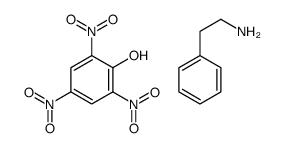 2-phenylethanamine,2,4,6-trinitrophenol Structure