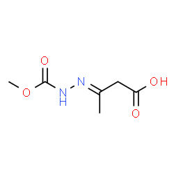 Hydrazinecarboxylic acid,(2-carboxy-1-methylethylidene)-,1-methyl ester (9CI) structure