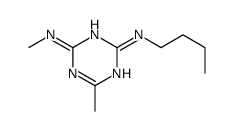 2-N-butyl-4-N,6-dimethyl-1,3,5-triazine-2,4-diamine Structure