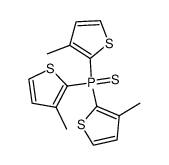 Tris(3-methyl-2-thienyl)phosphine sulfide Structure