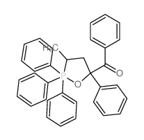 1,2-Oxaphospholane,5-benzoyl-2,2-dihydro-3-methyl-2,2,2,5-tetraphenyl-, cis- (8CI)结构式