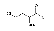 2-amino-4-chlorobutyric acid Structure