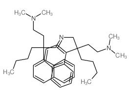 1-Naphthalenepropylamine, gamma,gamma-nitrilodimethylenebis(gamma-butyl-N,N-dimethyl- Structure