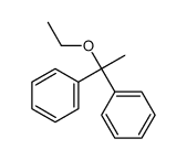 (1-ethoxy-1-phenylethyl)benzene结构式