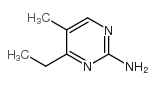 2-Pyrimidinamine, 4-ethyl-5-methyl- (9CI) Structure