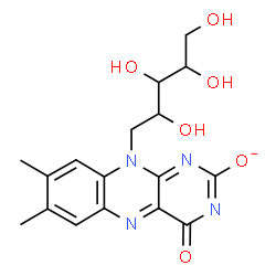 flavin semiquinone Structure