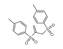 1,1'-(prop-1-ene-2,3-diyldisulfonyl)bis(4-methylbenzene)结构式