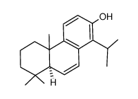 2-Phenanthrenol, 4b,5,6,7,8,8a-hexahydro-4b,8,8-trimethyl-1-(1-methylethyl)-, (4bS,8aS)-结构式