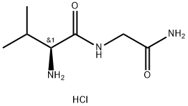 Val-Gly-NH2·HCl structure