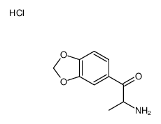N-Demethyl Methylone Hydrochloride结构式