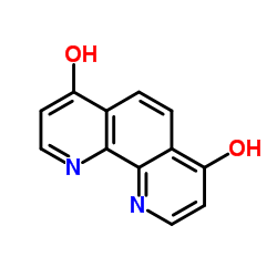 4,7-二羟基-1,10-菲罗啉结构式