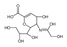 2-deoxy-2,3-didehydro-N-glycoloylneuraminic acid picture