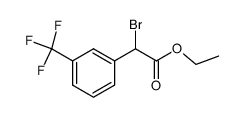 Ethyl 2-bromo-2-(3-(trifluoromethyl)phenyl)acetate structure