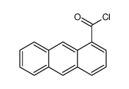 anthracene-1-carbonyl chloride结构式