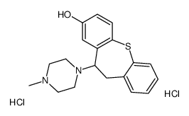 5-(4-methylpiperazin-1-yl)-5,6-dihydrobenzo[b][1]benzothiepin-3-ol,dihydrochloride结构式