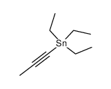 1-propynyltriethylstannane结构式