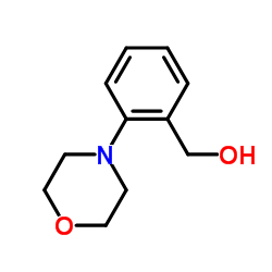 (2-MORPHOLINOPHENYL)METHANOL structure