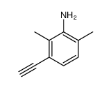 3-ethynyl-2,6-dimethylaniline结构式