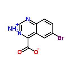 4-喹唑啉甲酸结构式