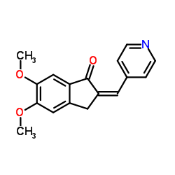 5,6-Dimethoxy-2-(pyridine-4-yl)methylene-indan-1-one picture