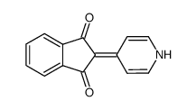 (Dihydro-1,4 pyridylidene-4 yl)-2 indanedione-1,3结构式