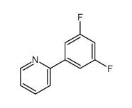 2-(3,5-difluorophenyl)pyridine Structure