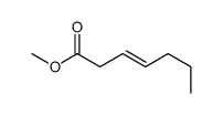 3-Heptenoic acid methyl ester结构式