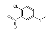 4-chloro-N,N-dimethyl-3-nitroaniline Structure