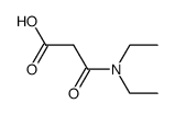 3-(diethylamino)-3-oxopropanoic acid结构式