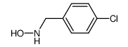 N-4-chlorobenzylhydroxylamine Structure