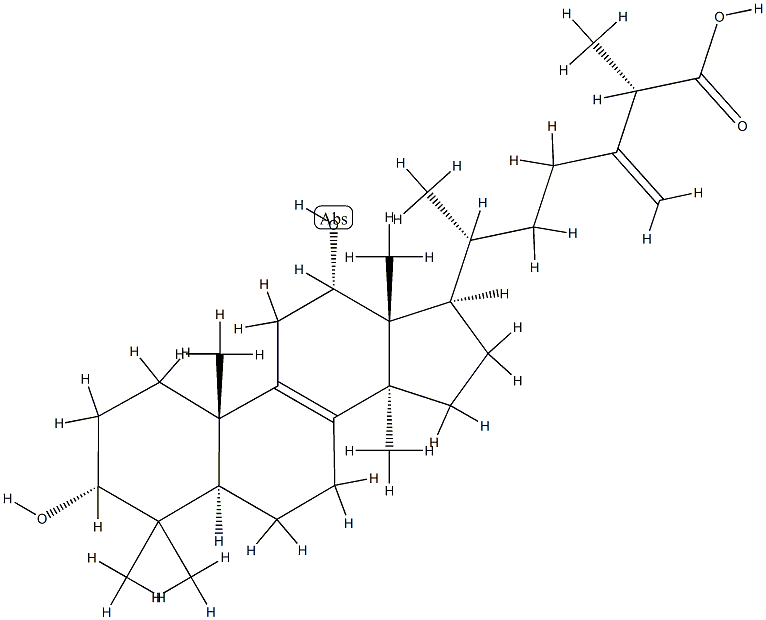 (25S)-24-Methylene-3α,12α-dihydroxylanost-8-en-26-oic acid picture