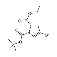 4-BROMO-PYRROLE-1,2-DICARBOXYLIC ACID 1-TERT-BUTYL ESTER 2-ETHYL ESTER picture