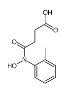 4-(N-hydroxy-2-methylanilino)-4-oxobutanoic acid Structure