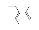 3-Penten-2-one, 3-ethyl-, (Z)- (9CI) Structure