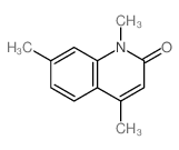 1,4,7-trimethylquinolin-2-one结构式