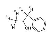 1-phenyl-2-propanol-2,2,3,3,3-d5 Structure