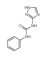 3-phenyl-1-(2H-1,2,4-triazol-3-yl)urea结构式