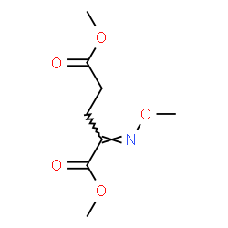 2-(Methoxyimino)pentanedioic acid dimethyl ester structure