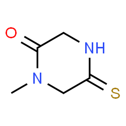 Piperazinone, 1-methyl-5-thioxo- (9CI)结构式