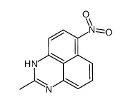 2-methyl-6-nitro-1H-perimidine结构式