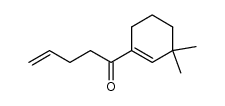 1-(3,3-dimethyl-cyclohex-1-en-1-yl)-pent-4-en-1-one Structure