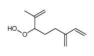 3-hydroperoxy-2-methyl-6-methylideneocta-1,7-diene结构式